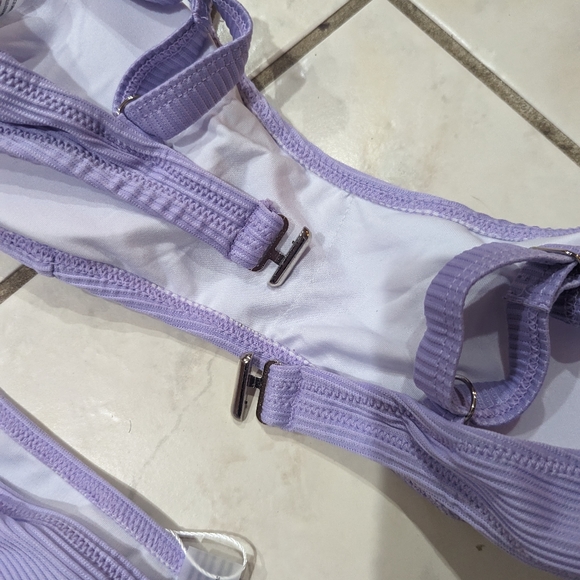 NWT purple bikini MED - Picture 4 of 4